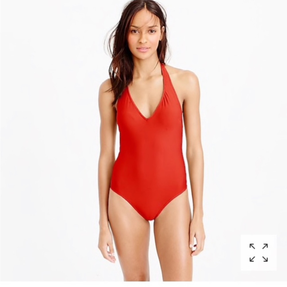 Beautiful blue J.Crew one piece bathing suit.